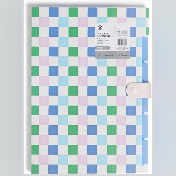 Multicolor Expanding File Folder - Picture 3 of 5